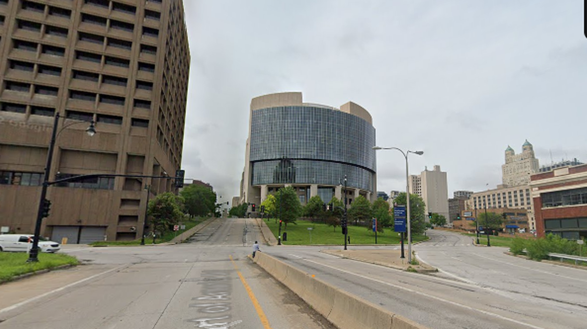 Kansas City police officers were dispatched around 4 p.m. to Missouri Route 9 and Admiral Boulevard, south of the Heart of America Bridge, on a reported crash involving three vehicles. A gas-powered scooter driver was critically injured, police said.