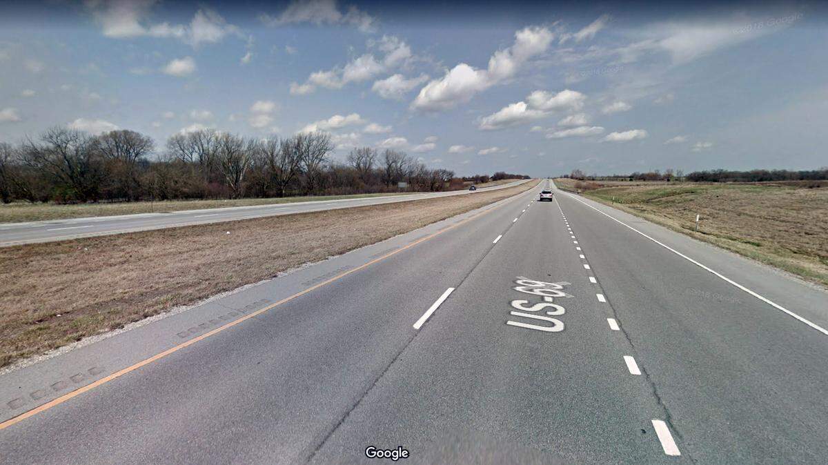 A vehicle traveling the wrong way on U.S. 69 in Johnson and Miami counties early Sunday crashed with another vehicle, killing one person and injuring two others. At least one of the victims has life-threatening injuries. This Google Maps Street View of the area is from April.