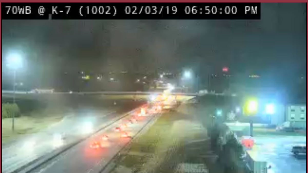 Traffic on westbound Interstate 70 was being diverted onto Kansas 7 Sunday night because of a fatal crash on the Kansas Turnpike involving multiple vehicles.