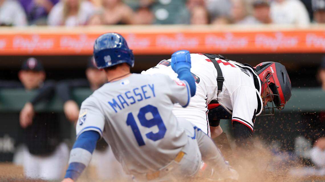 A Royals newcomer helped seal Thursday’s series-opening win at Minnesota Twins