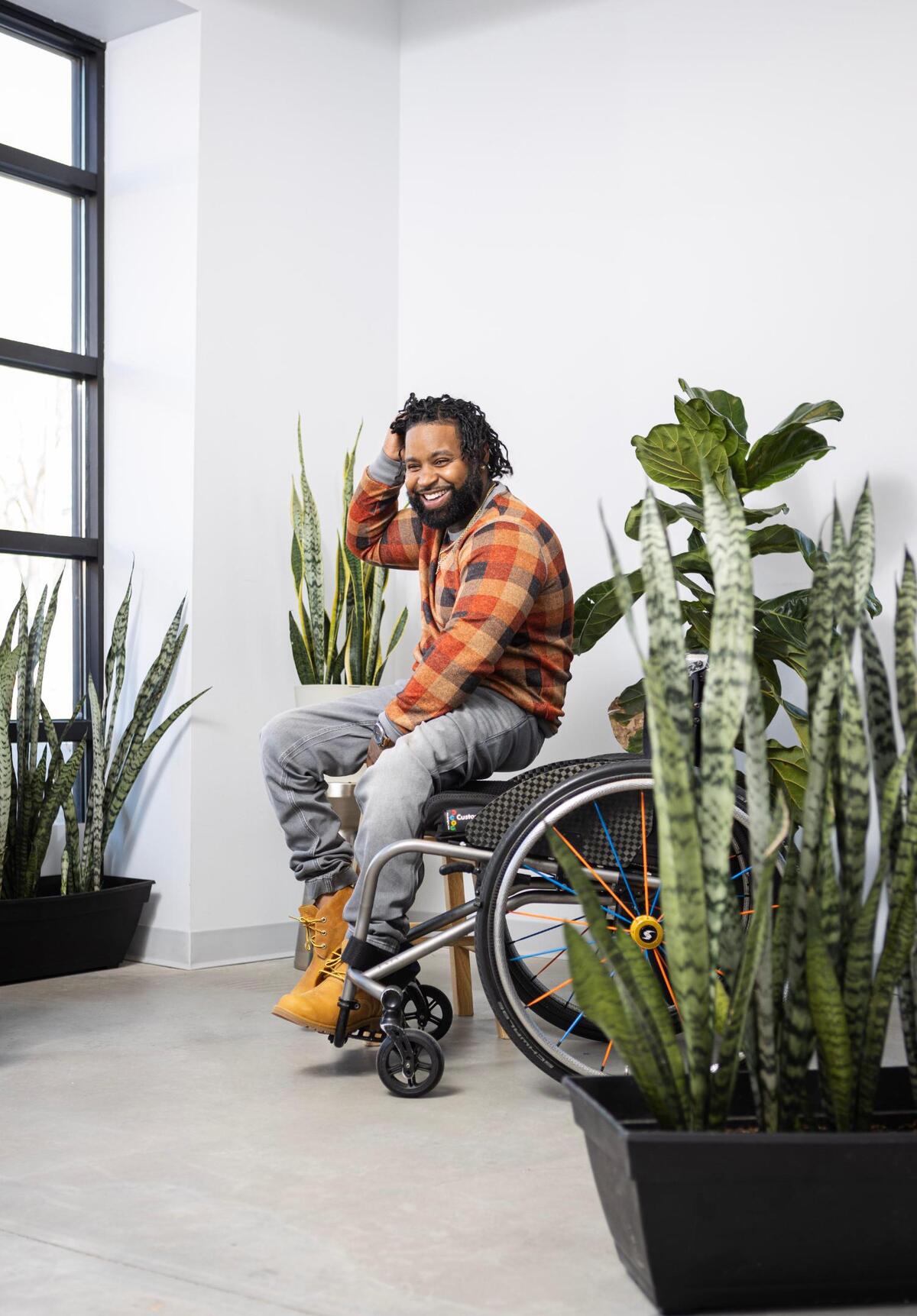 Wesley Hamilton, the founder of Disabled but Not Really.