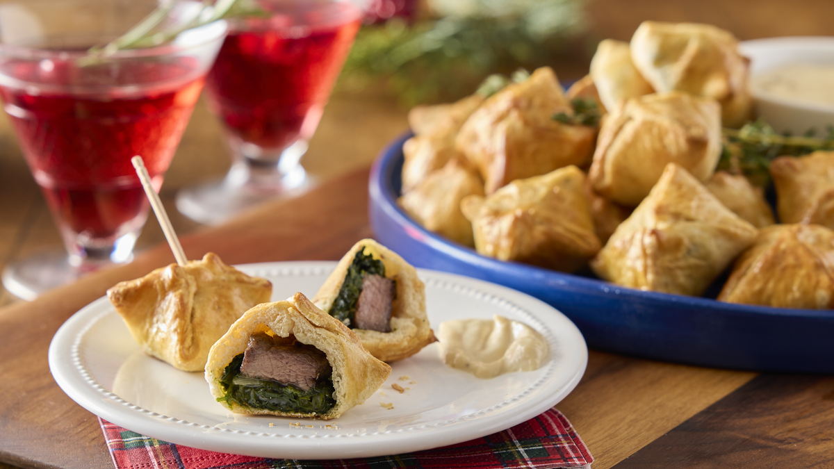 Julie McIntire’s Mini Beef Wellingtons which won her the $50,000 grand prize in this year’s Pillsbury Bake-Off.