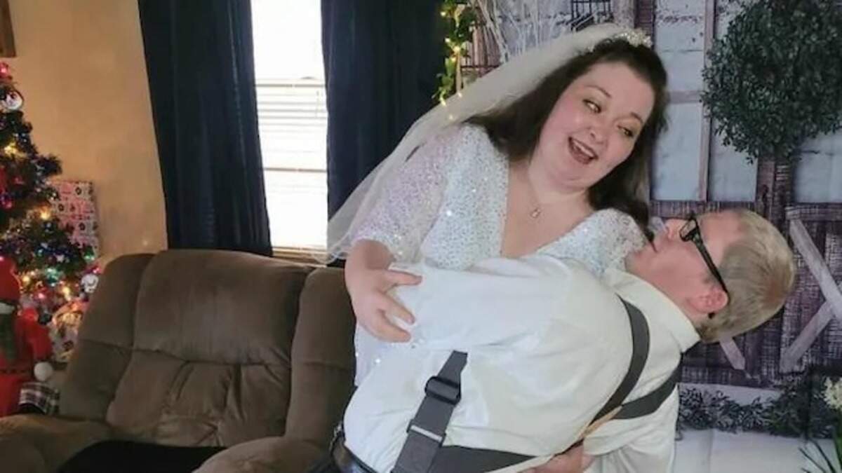 Rachel Lamb-Cunningham and Jacob Cunningham married on Christmas Day in 2023. Two days later she died unexpectedly due to complications as a Type I diabetic. A talented seamstress, Rachel made her own wedding dress, family said.