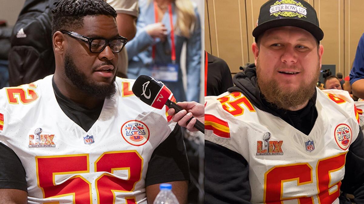 Patrick Mahomes, Creed Humphrey react to Trey Smith contract | Kansas ...