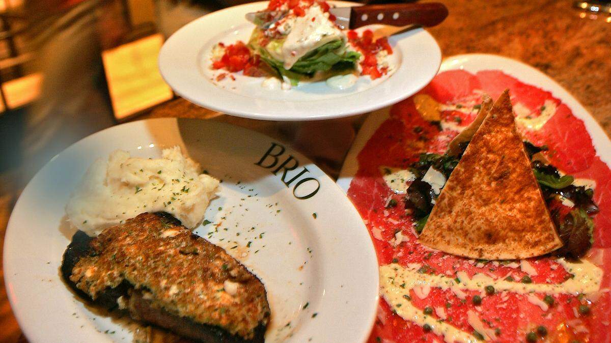 Brio Italian Grille closed its location on the Country Club Plaza.