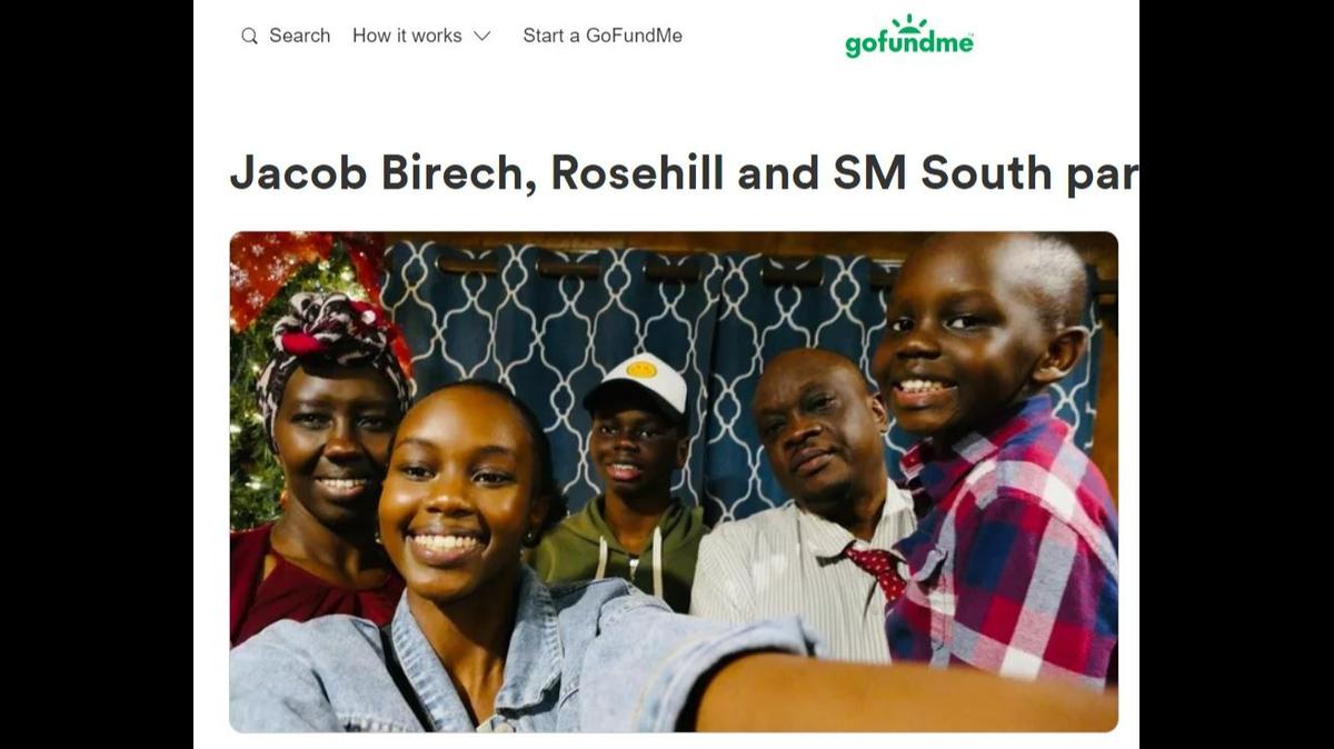 A GoFundMe was created to raise money for the family of Jacob Birech, a father and husband who was killed when a car he was working on outside his Lenexa, Kansas, home crushed him.
