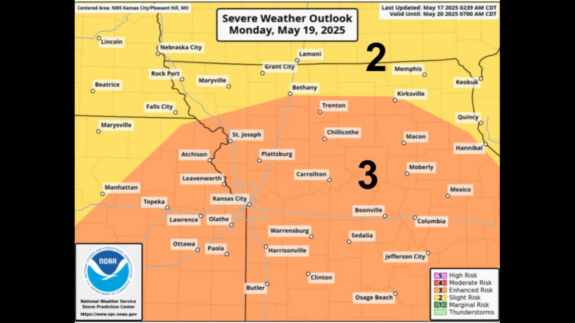 Severe weather, possibility of tornadoes, in KC forecast | Kansas City Star