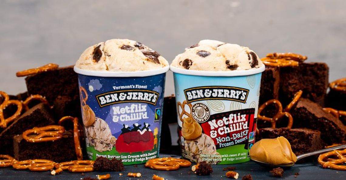 Ben & Jerry’s partnered with Netflix for the release of their new flavor Netflix and Chilll’d.