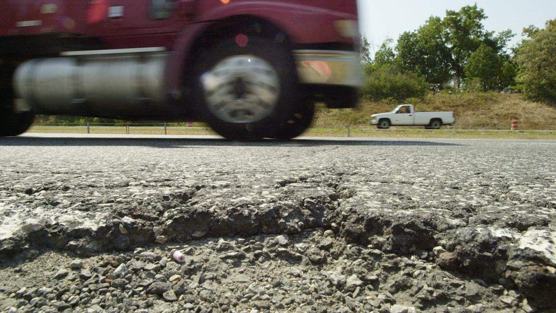 State of Disrepair. Series. Part One of Two. Missouri roads. Highway Department. MoDot. Missouri Department of Transportation. Pot holes. CUTLINE Crumbling pavement is nothing new to those who travel on Interstate 425 in Kansas City - or on many other Missouri highways. Chris Ochsner