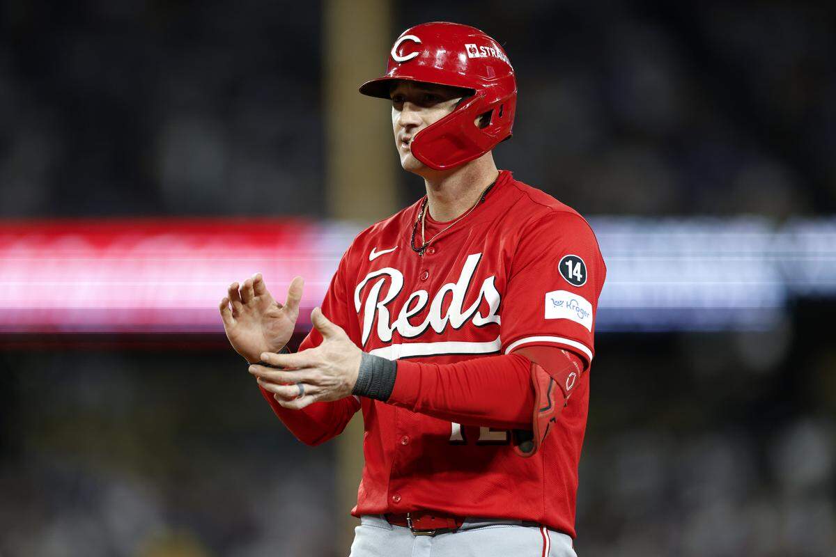Free agent Austin Hays, who played with the Cincinnati Reds, could be a target for teams looking to improve this offseason.