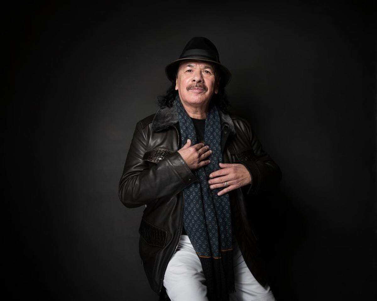 Legendary guitarist Carlos Santana will perform with his band Santana on April 12 at the T-Mobile Center.