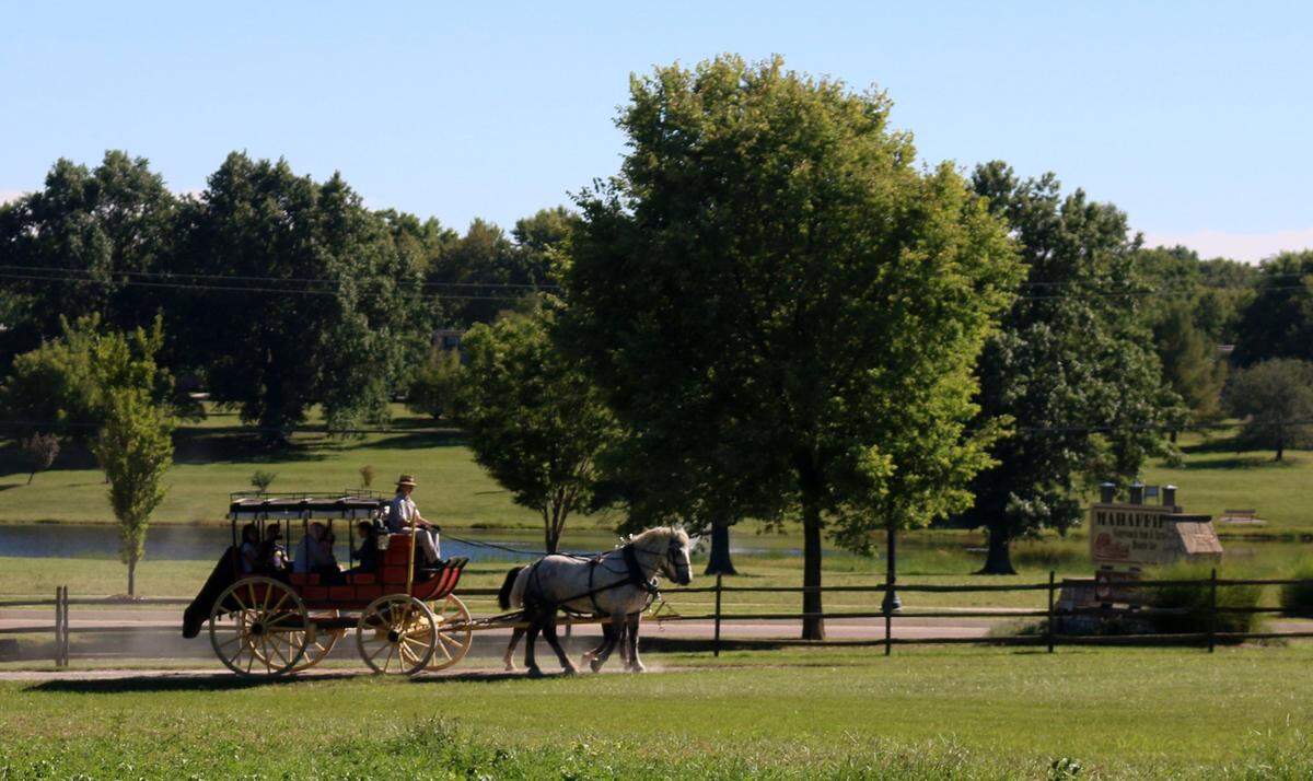 Stagecoach rides are a big draw at the Mahaffie Stagecoach Stop and Farm, which will play host to Spring Break Living History on March 18-20.