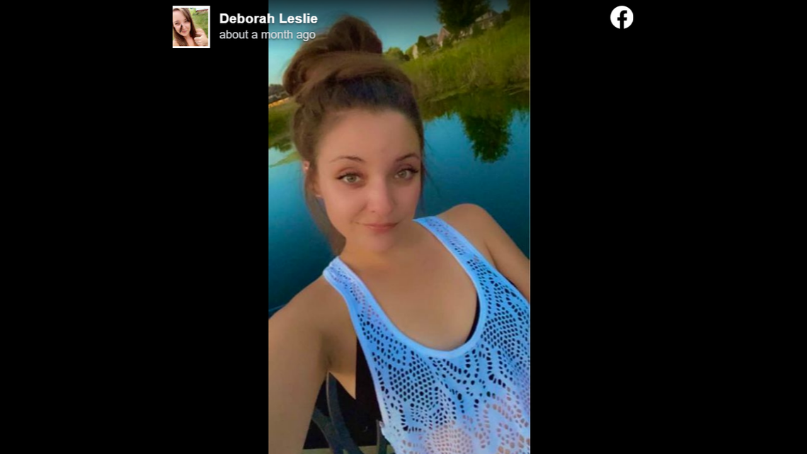 Investigators found the body of a missing Indiana woman, Deborah Leslie, inside a burning building.