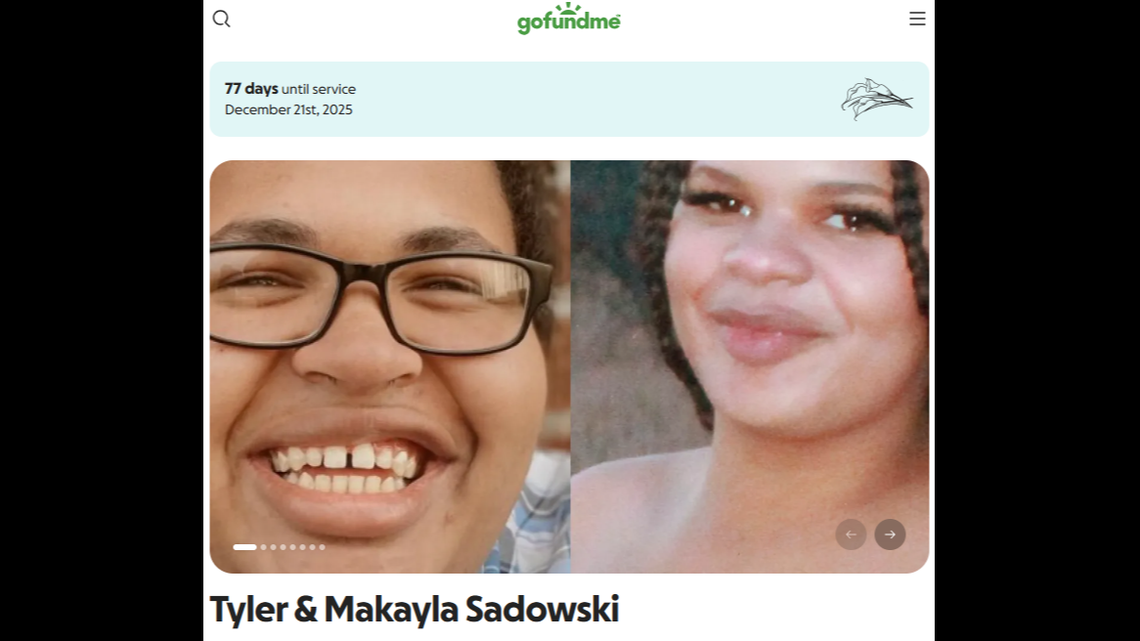 Tyler Sadowski (left) and sister Makayla Sadowski.