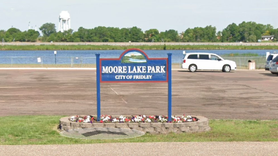 A father died trying to save his kids at Moore Lake near Minneapolis, officials say.