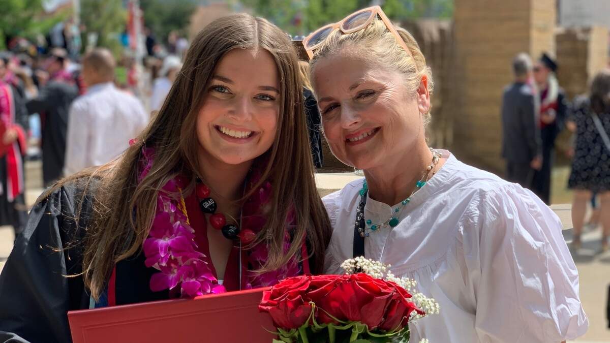 Sherry Kuehl and her truth-telling daughter, Bella.