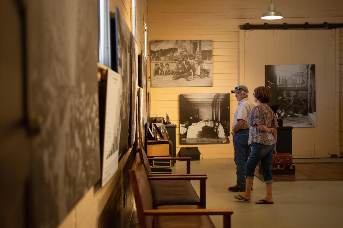 The Orphan Train Museum is housed inside the former Union Pacific Depot in Concordia, Kansas.