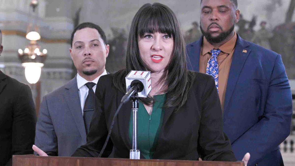 Missouri House Minority Leader Ashley Aune said she suspected she had been drugged in a committee hearing earlier this month. A bill could increase penalties with people in posession of drugs used in date rapes. 