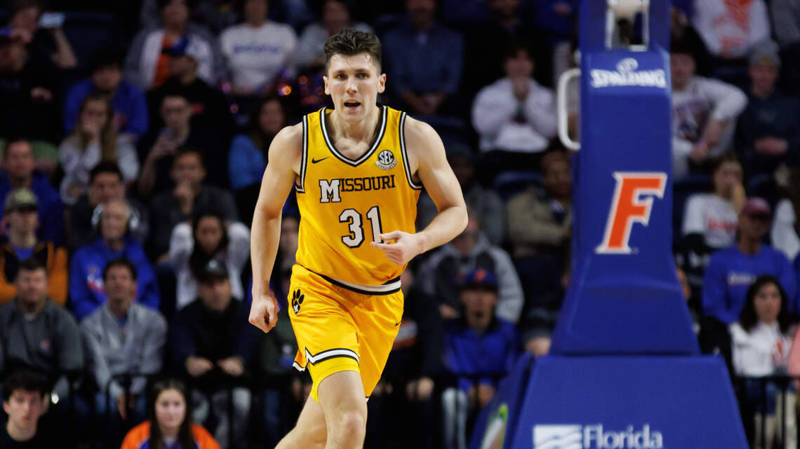 Wichita native Caleb Grill leads Division 1 basketball in 3-point shooting at Mizzou