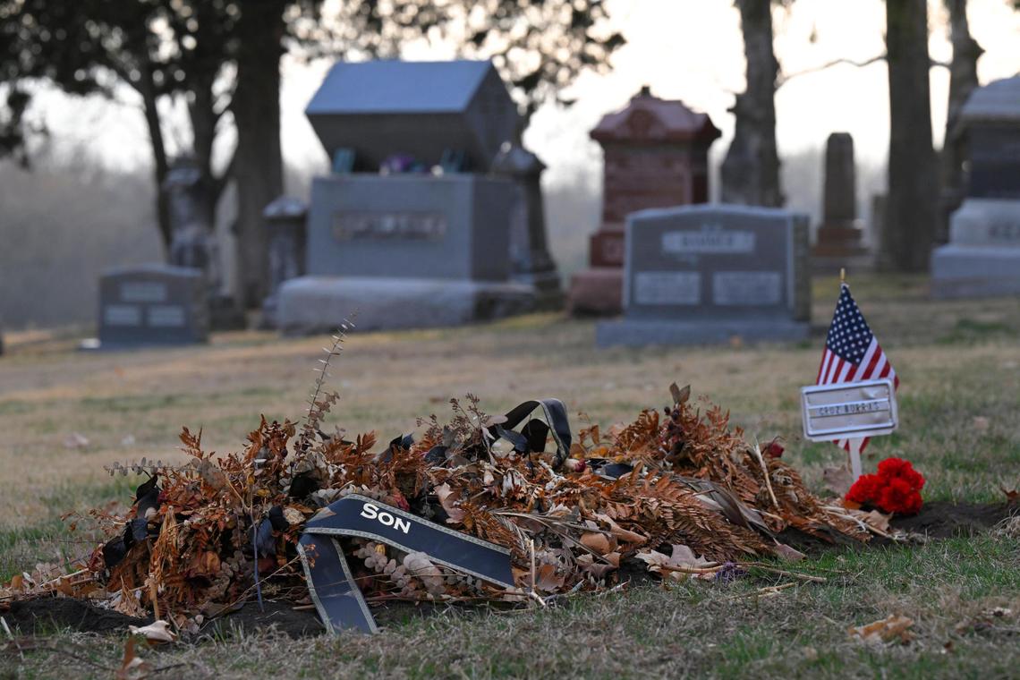 Nicholas “Cruz” Burris was buried at Mt. Calvary Cemetery on Jan. 24, six days after he died of fentanyl poisoning at home.