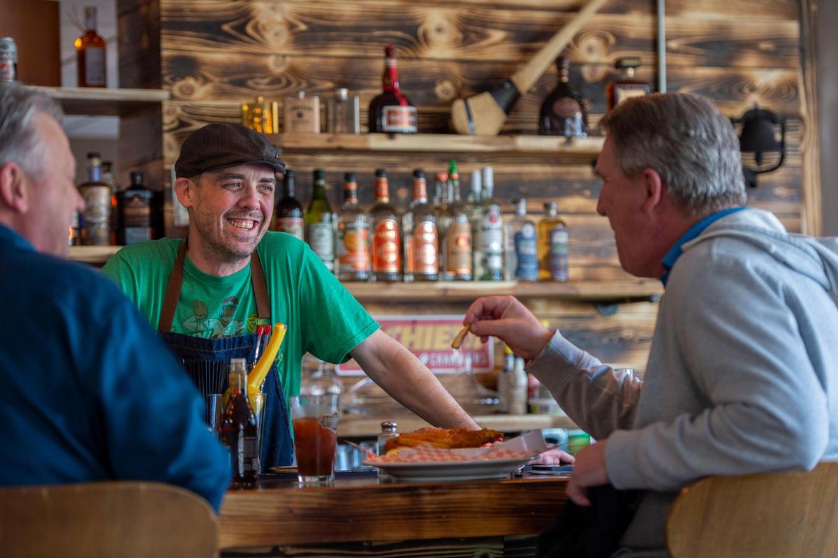 Shaun Brady, chef and co-owner of the Brady & Fox, is pictured in a file photo.