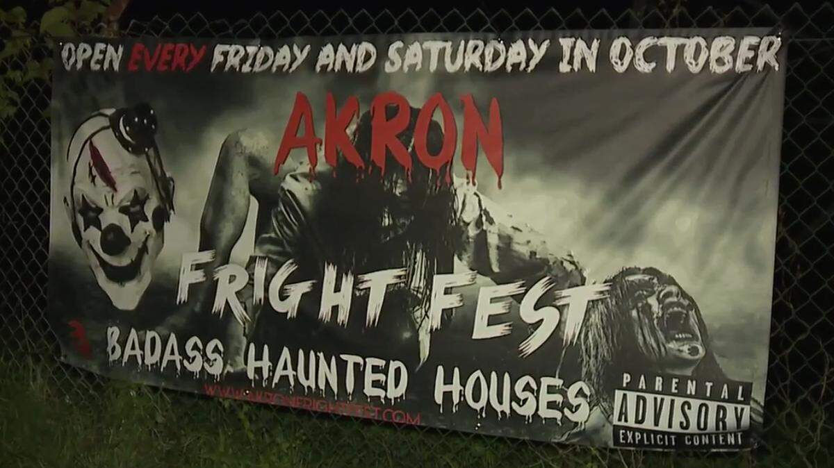 Visitors to a new “extreme” haunted house attraction in Ohio say they were subjected to fake rape scenes. The manager of the park where the houses are set up said he was “appalled” and hired extra security for a “safer environment.”