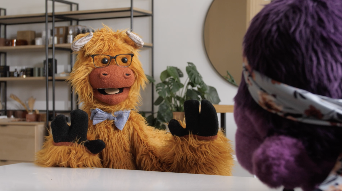 Simple Mischief Studio creates unique puppets for clients from coast to coast, but this yak named Norman was for a personal project.