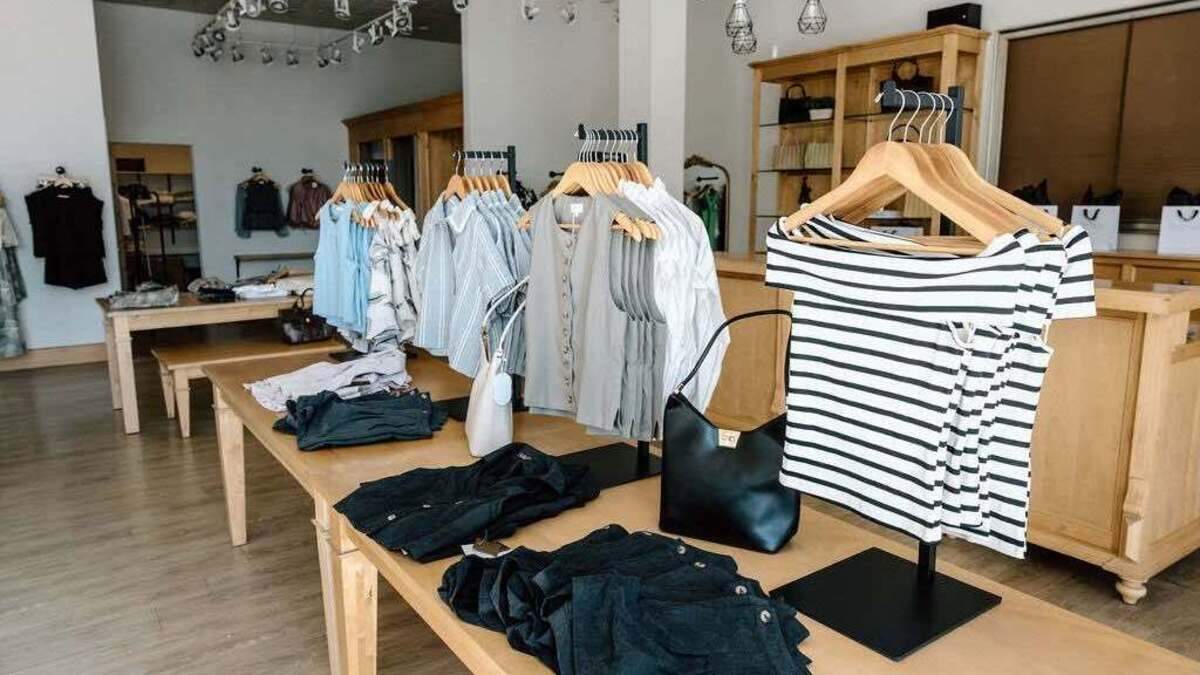Inside The Petite Shop, a local clothing store opening in Zona Rosa on July 11.