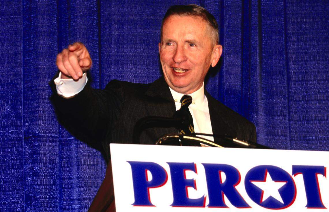 Ross Perot was beaten badly in the 1992 presidential election, but his ideas about the deficit influenced both major parties.