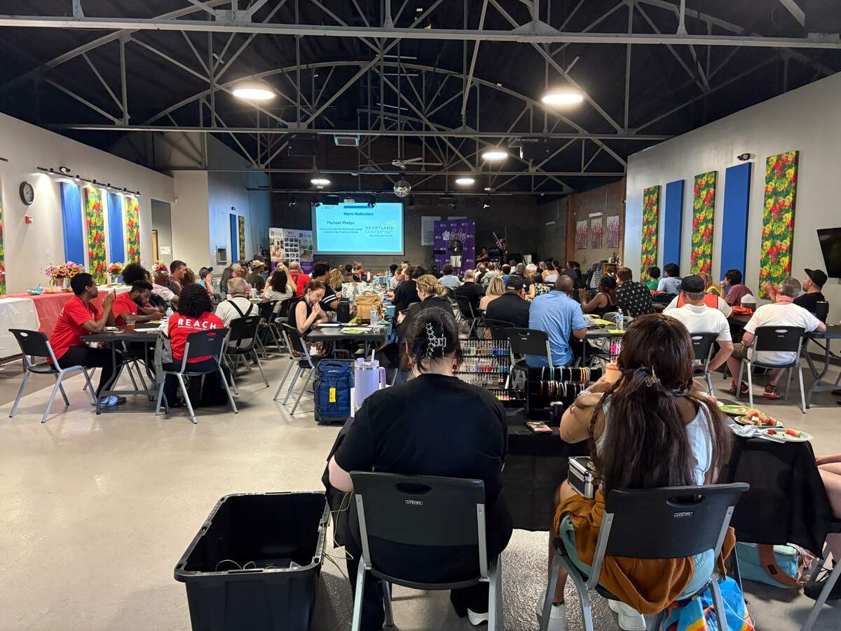 Dozens of community members gathered at the Healing House Recovery Community Center on June 20 to kick off Kansas City’s extreme heat plan for the summer. Attendees represented a variety of organizations, from the Lived Experience Advisors of Kansas City to Rock of Ages Missionary Baptist Church.