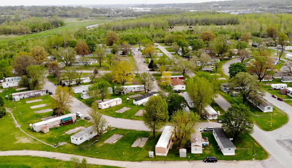 The Heart Mobile Village trailer park is the preferred site for a new jail. Some residents of the park, which is located off East U.S. 40, southeast of Blue Valley Park, say they don’t know what they would do if forced to move out.