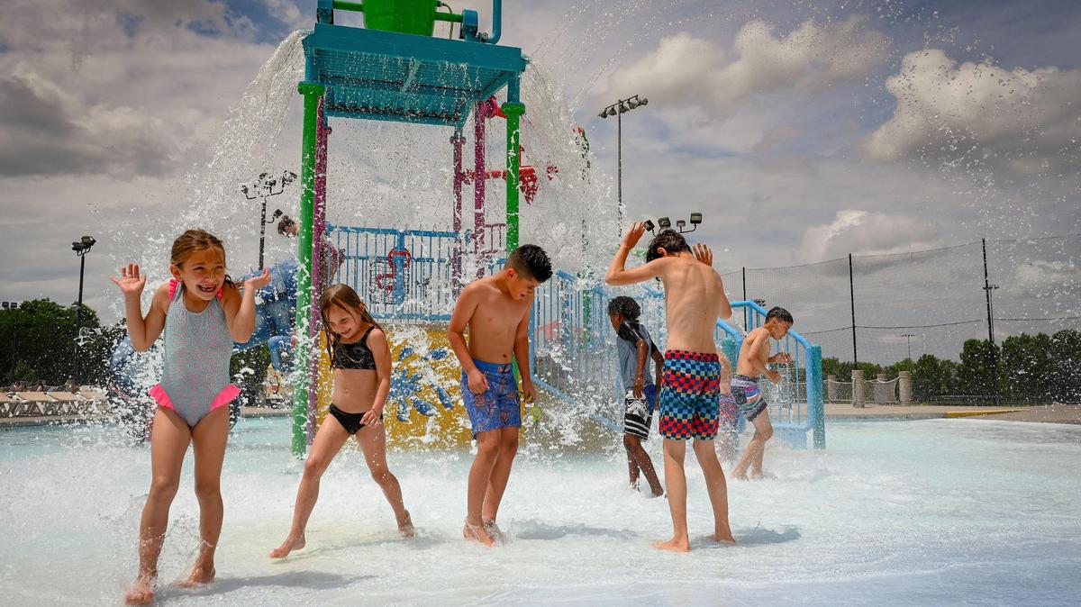 Summer was underway as the Black Bob Bay pool complex opened for the season Monday, May 24, in Olathe.