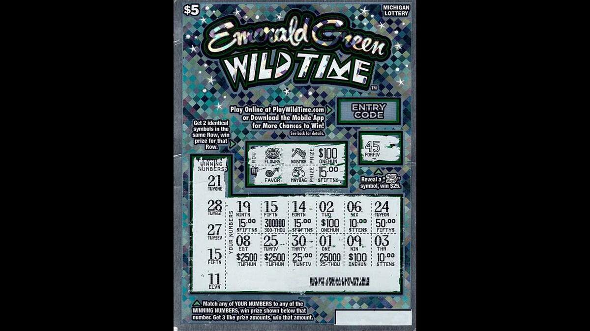 An man gifted his 25-year-old niece a Michigan lottery ticket. When she scratched the ticket to reveal the huge prize, she thought it was a prank. 