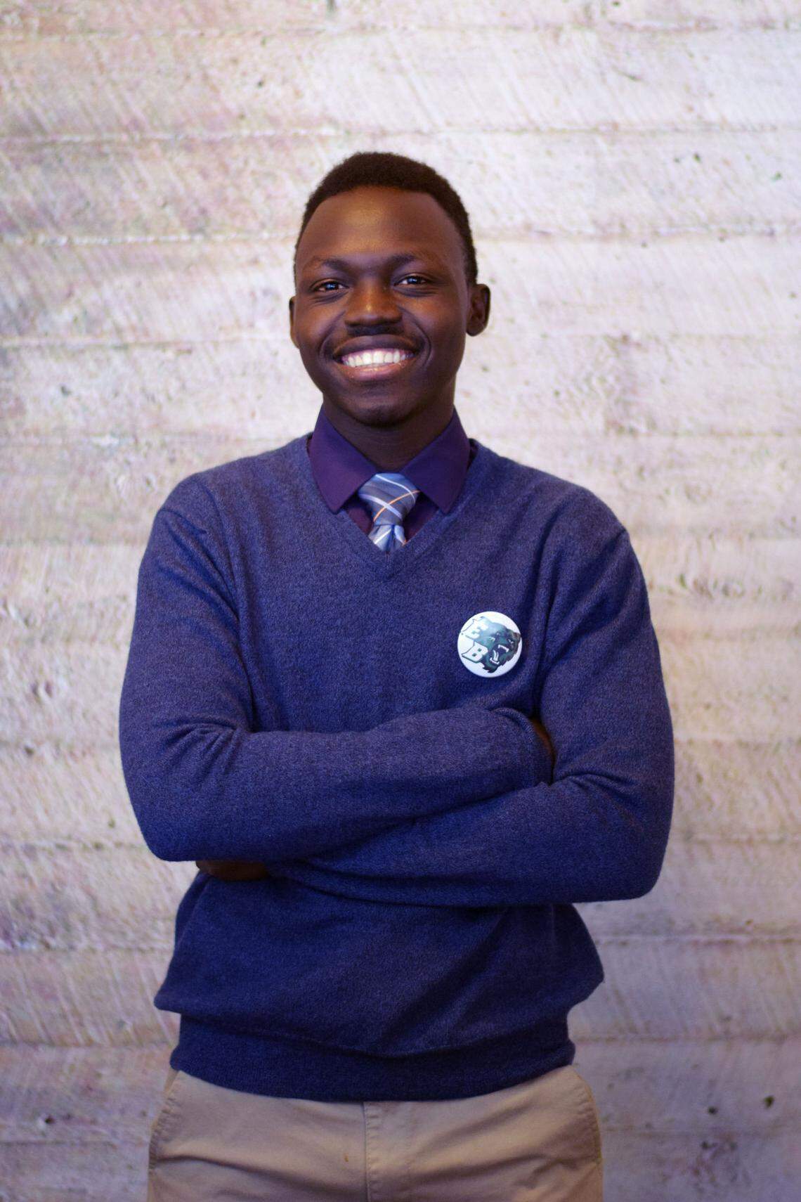 Nejmadin Ahmed, a senior at East High School in Kansas City, said he was terrorized by the scenes he saw play out on TV of rioters storming the U.S. Capitol.