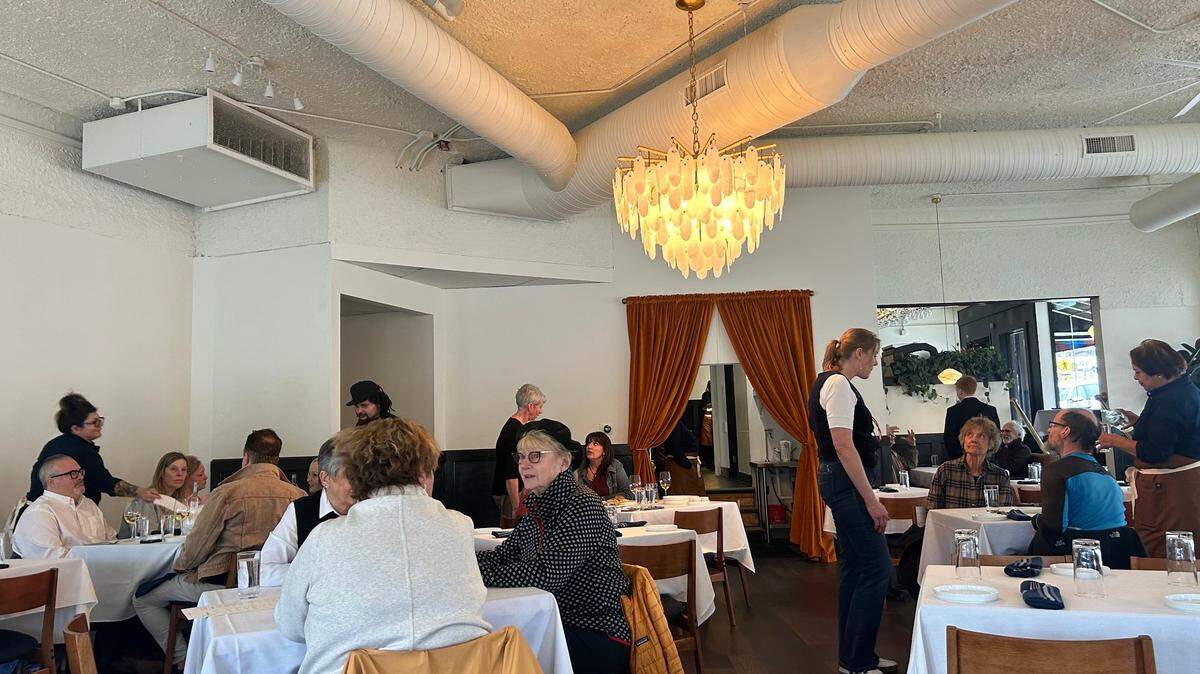 Cru Bistro & Bottles opened Friday in the old Michael Forbes Grille space.