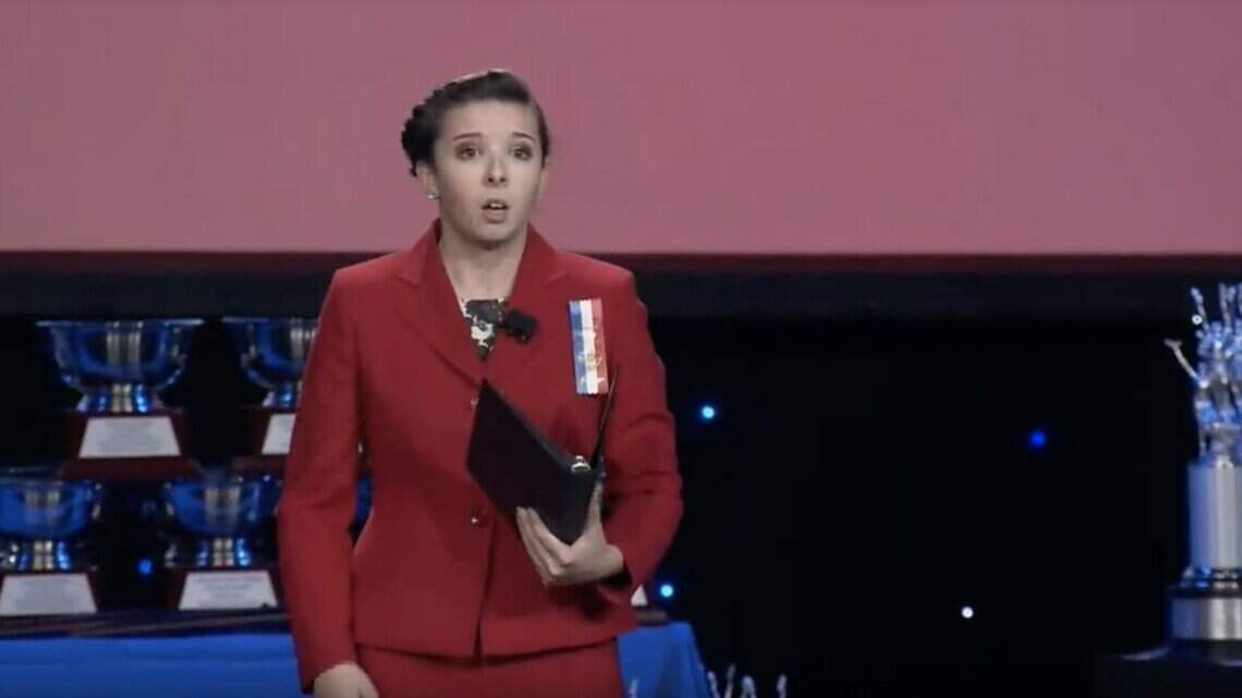 Ray-Pec High senior’s ‘Debate Like a Girl’ interpretation earns first place