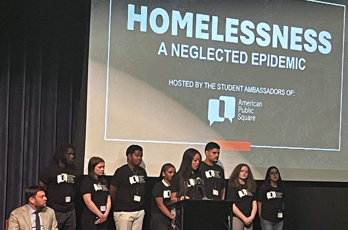 American Public Square hosted "Homelessness: A Neglected Epidemic" on April 10, 2025 at Rockhurst University in Kansas City.