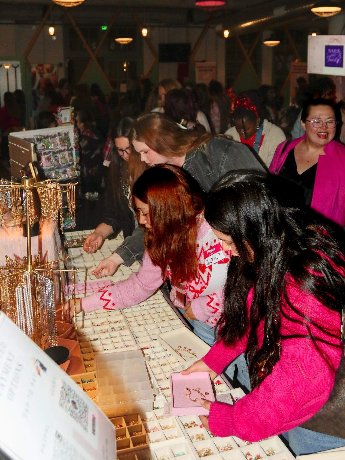 Roughly 350 women attended the Sincerely, Her Valentine’s Day event curated by Lauren Scott.