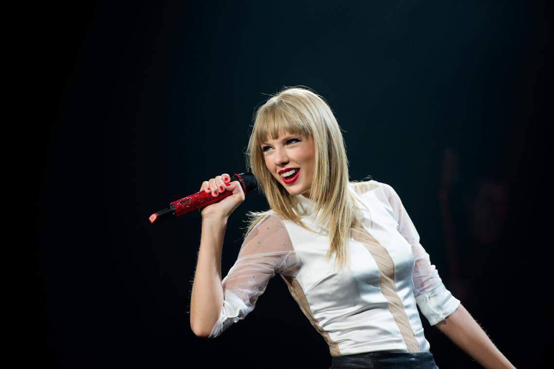 Taylor Swift, who performed in August 2013 at the then Sprint Center, will play to a sold-out Arrowhead Stadium on July 7-8. Fans also can see her laser show July 6-8 at the Arvin Gottlieb Planetarium in Union Station.