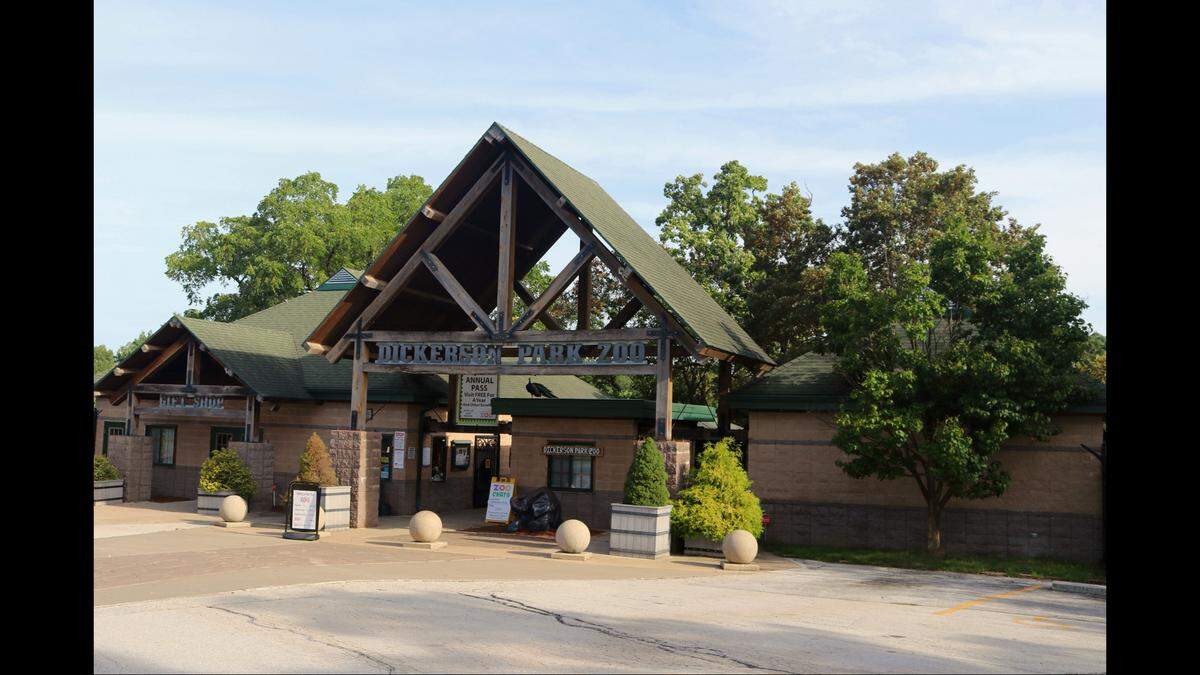 Dickerson Park Zoo, in Springfield, Missouri, sustained significant damage in a hailstorm April 28.