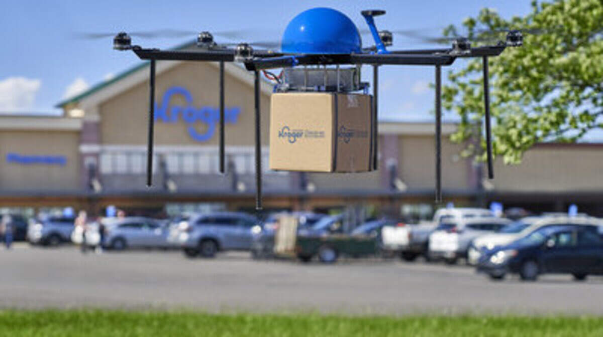 Kroger wants to transform grocery e-commerce with the introduction of a drone delivery pilot taking flight this spring in the Midwest in partnership with Drone Express.
