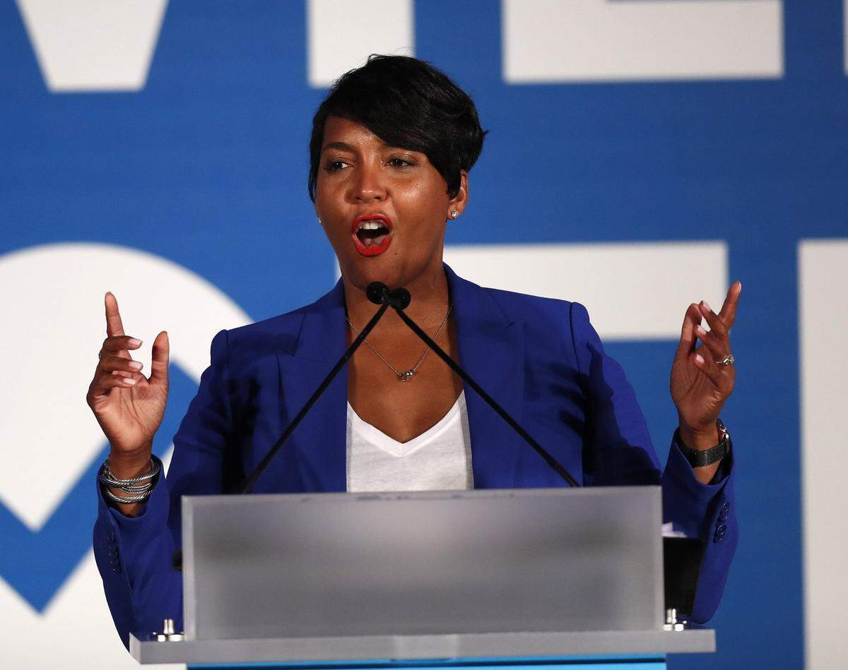 Women of color are cracking the ceiling in the political arena. Keisha Lance Bottoms is one example.