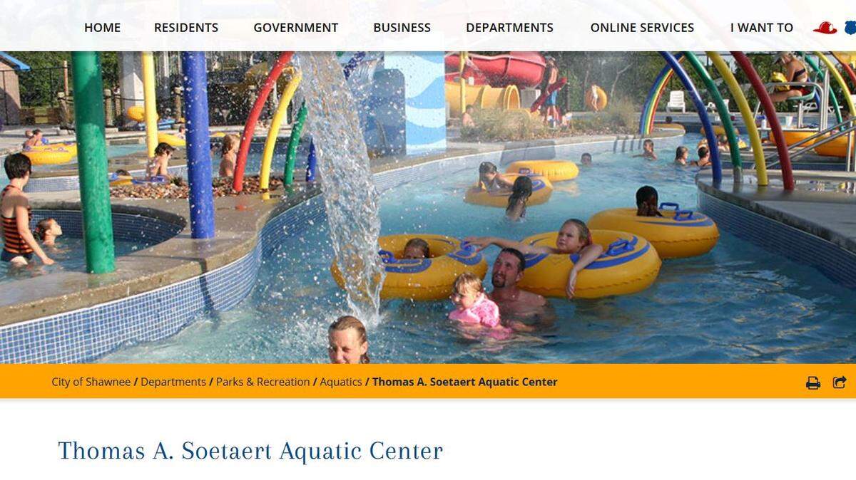 Emergency crews treated 15 people and two were taken to a hospital for observation Saturday after a possible chlorine leak at the Thomas A. Soetaert Aquatic Center in Shawnee. The pool was closed until further notice.