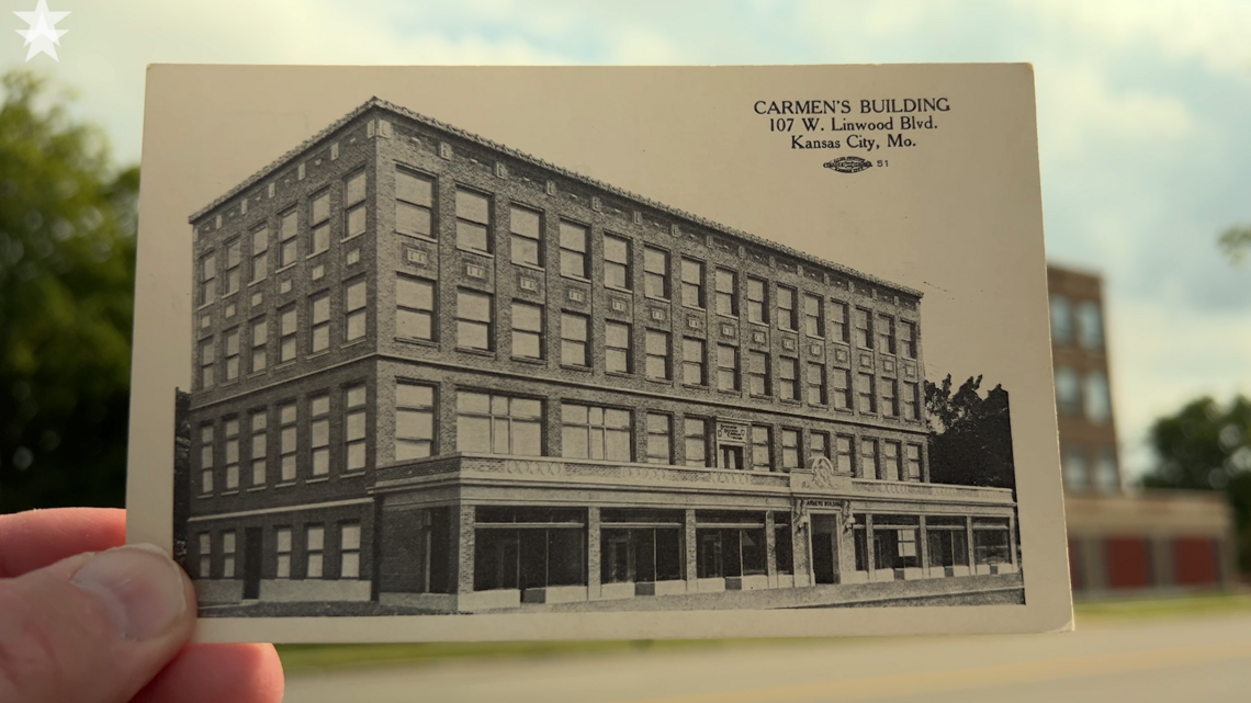 Why is this KC place called the Carmen Building and why is it a part of railroad history?