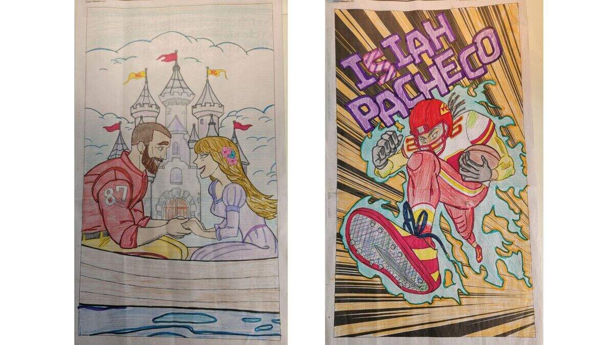 Julie Stasi said she shared The Star’s coloring sheets to Facebook, now her friends are doing them too.