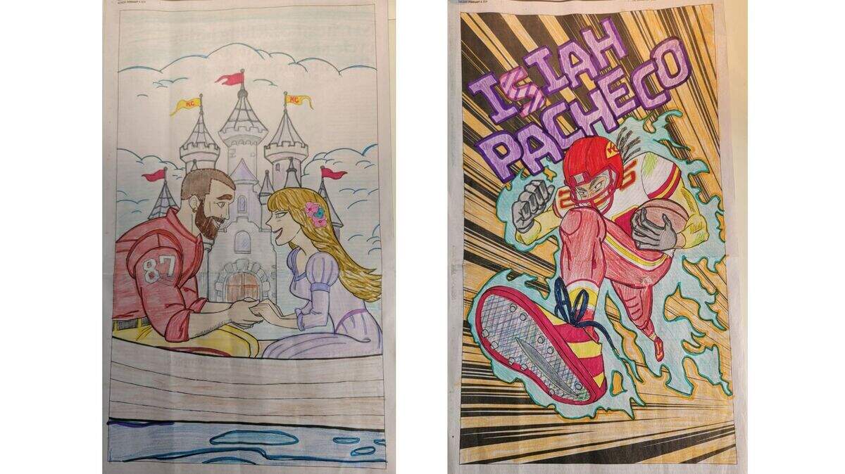 Julie Stasi said she shared The Star’s coloring sheets to Facebook, now her friends are doing them too.
