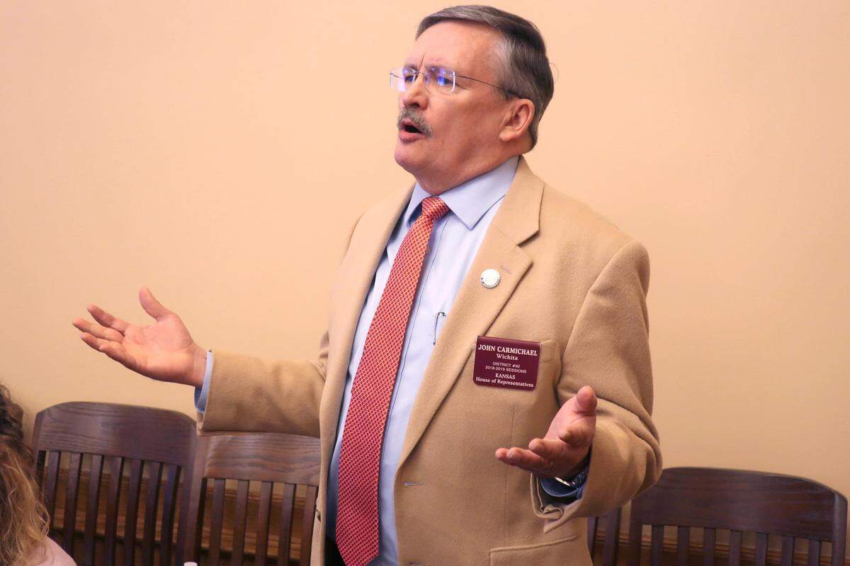 Kansas Rep. John Carmichael, a Democrat from Wichita, initially opposed sports gambling. “There were folks, quite frankly like me, who feel that expansion of gambling on a societal basis is not necessarily a good idea even though it does generate additional revenue for the state,” he said of his earlier position.