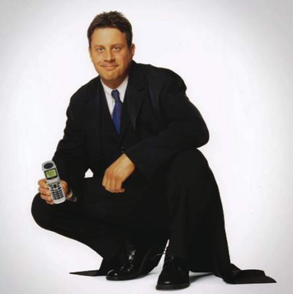 Actor Brian Baker became known as The Sprint Guy after starring in more than 100 Sprint commercials. The trenchcoat-wearing spokesman was named one of People magazine’s “Sexiest Men Alive” in 2001.