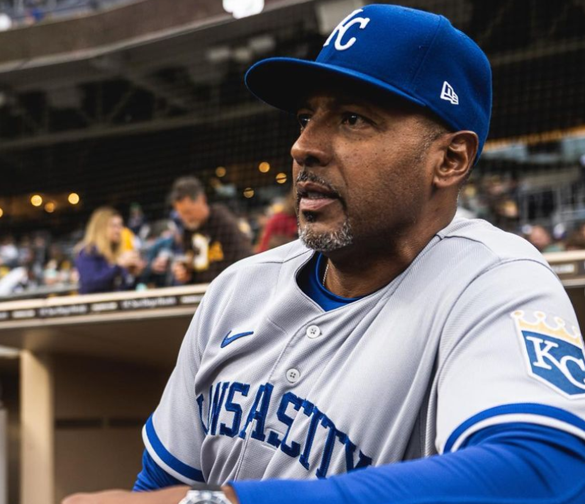 Royals infield coach José Alguacil.