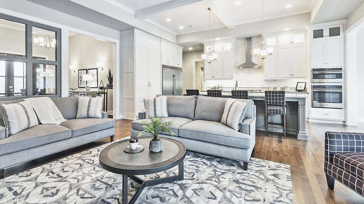 Tuscany Piazza Townhomes feature an open plan with many unique design elements.